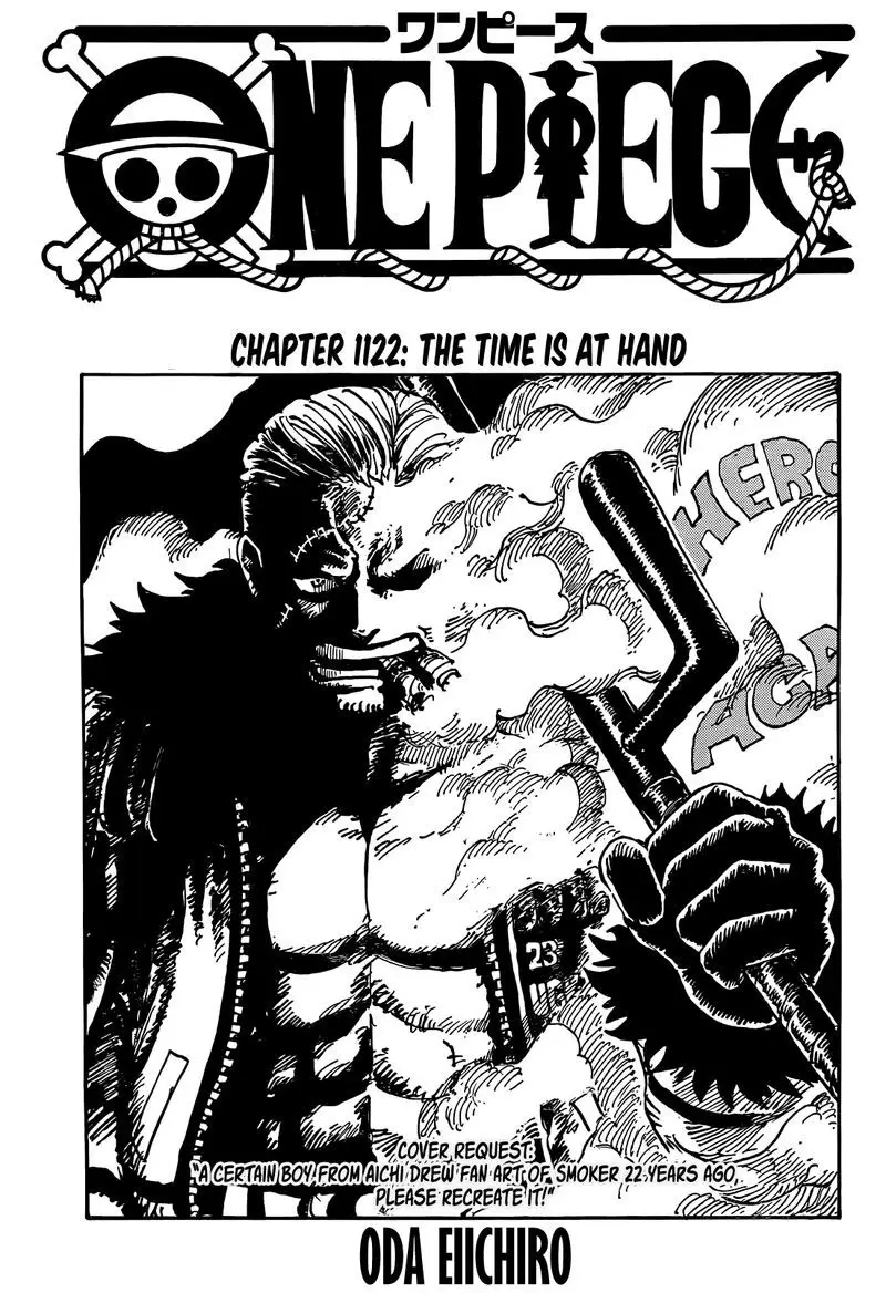 Read One Piece Chapter 1122 Scans – Time Is Right