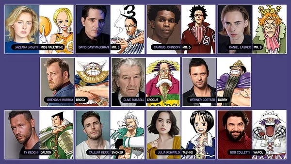 One Piece Netflix Live-Action S2 Cast