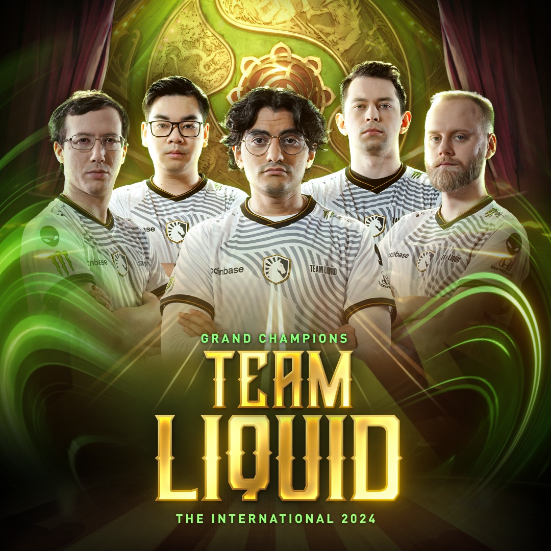 Team Liquid is the Grand Champions of The International 13 Dota 2 Tournament