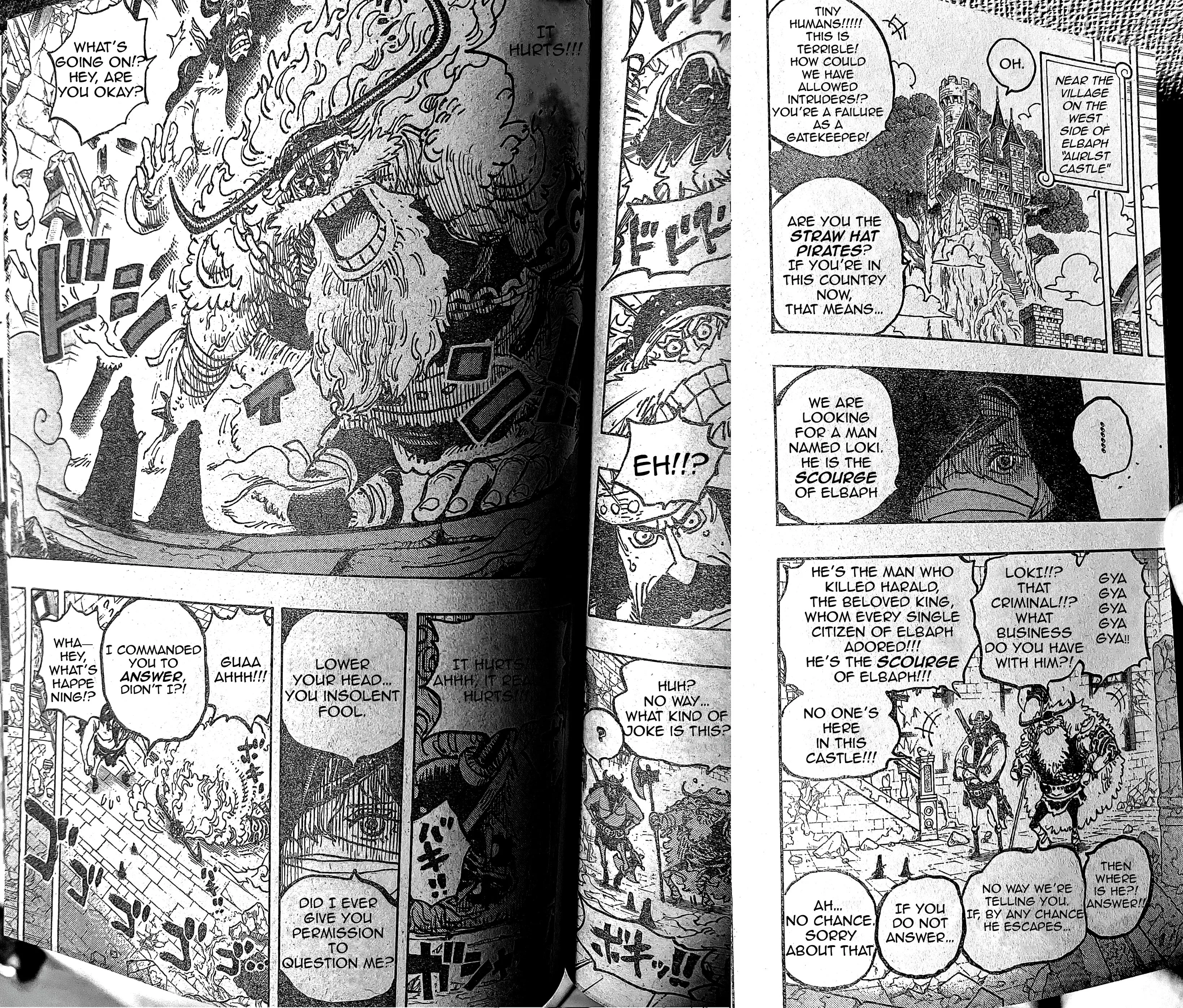 One Piece Chapter 1135 manga